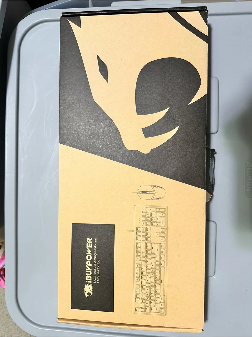 Ibuypower RGB Gaming Keyboard and Mouse Combo